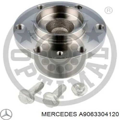 Купити A9063304120 Mercedes Цапфа передні праві