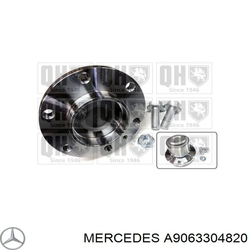 Вісь передня і поворотні кулаки Mercedes A9063304820 ціна, від 1294.89 USD