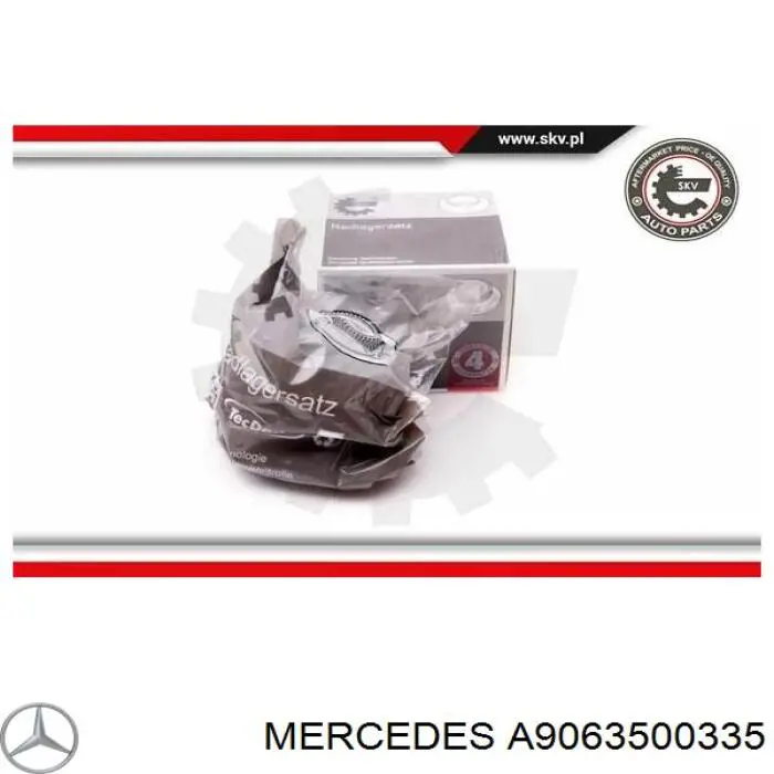 A9063500335 Mercedes Маточина задня