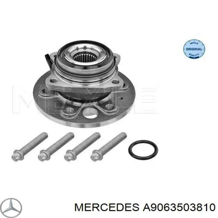 Піввісь задня, права Mercedes A9063503810