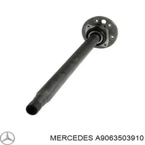 Купити A9063503910 Mercedes Піввісь задня, ліва