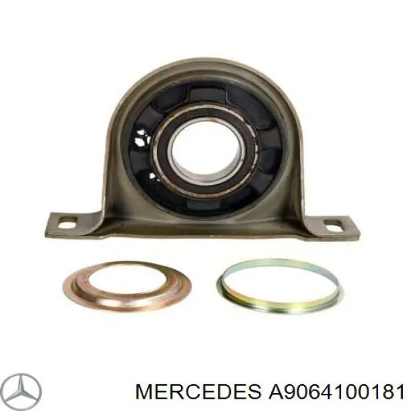 Підвісний підшипник карданного валу Mercedes A9064100181 ціна, від 51.50 USD
