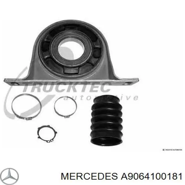Купити A9064100181 Mercedes Підвісний підшипник карданного валу
