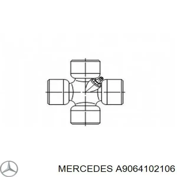 Купити A9064102106 Mercedes Кардан задній