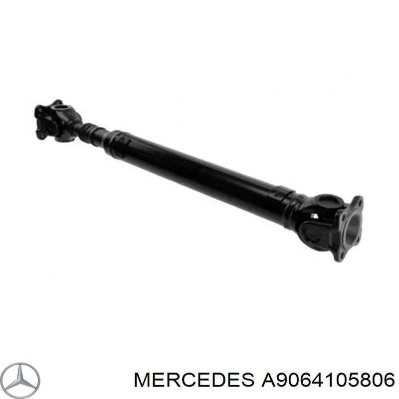A9064105806 Mercedes Вал карданний основний заднього моста