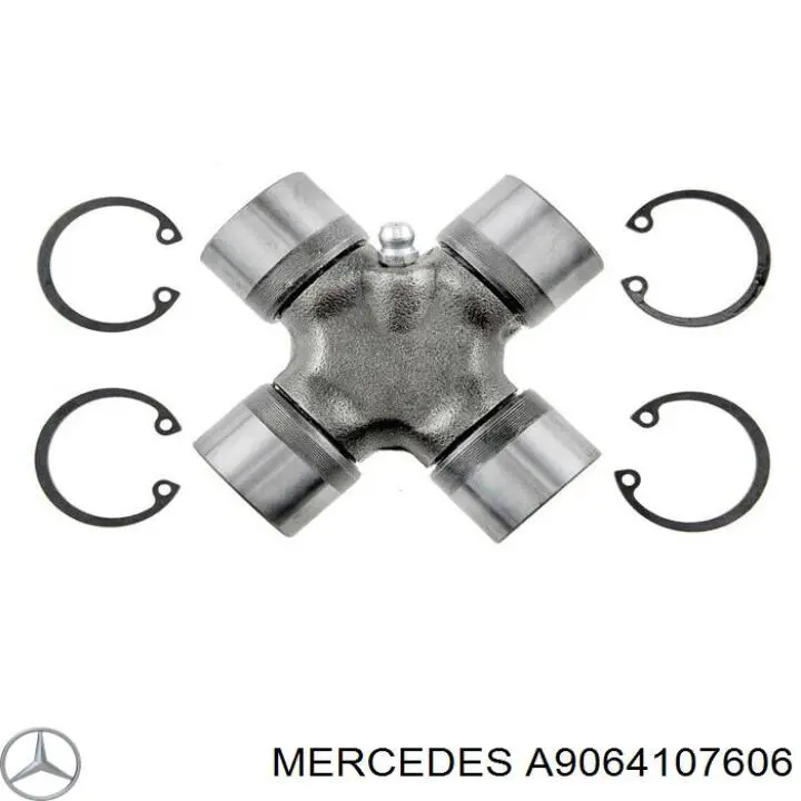 A9064107606 Mercedes Вал карданний основний заднього моста