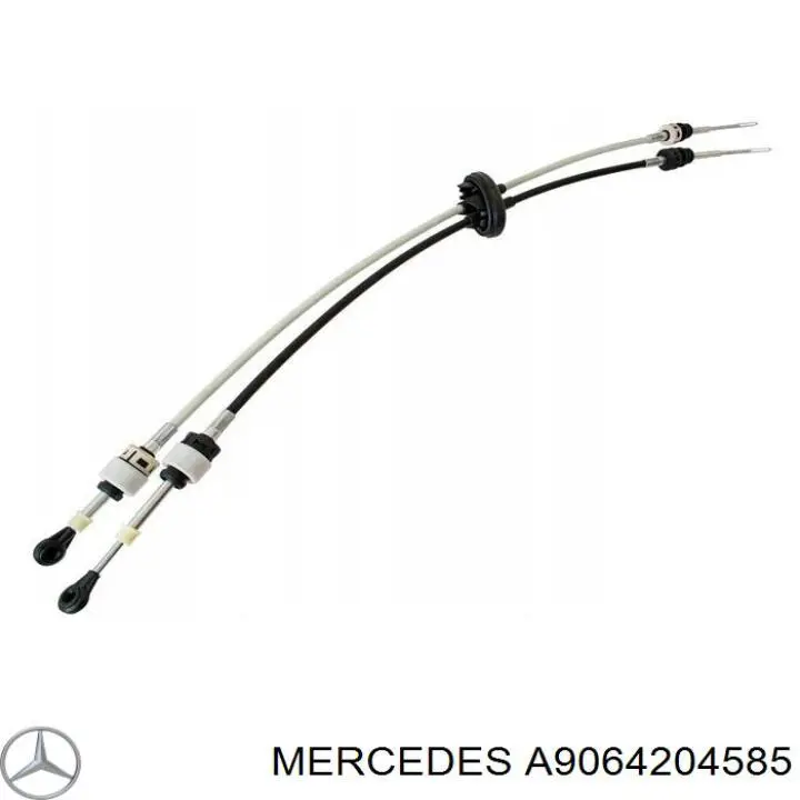 Трос ручного гальма задній, правий/лівий Mercedes A9064204585 ціна, від 12.51 USD