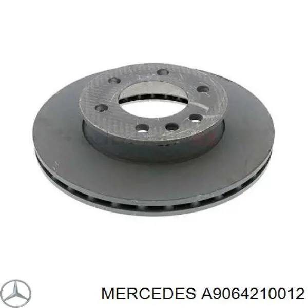 A9064210012 Mercedes диск гальмівний передній