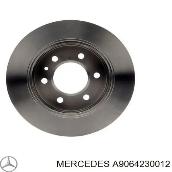 Гальмівні диски A9064230012 Mercedes