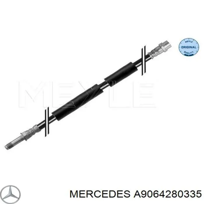 A9064280335 Mercedes Шланг гальмівний задній