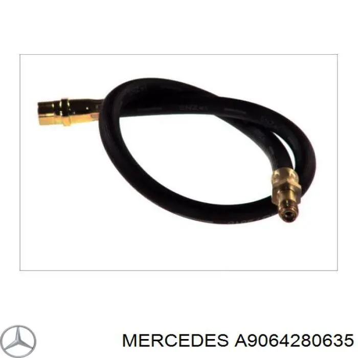 Шланг гальмівний передній Mercedes A9064280635 ціна, від 7.20 USD