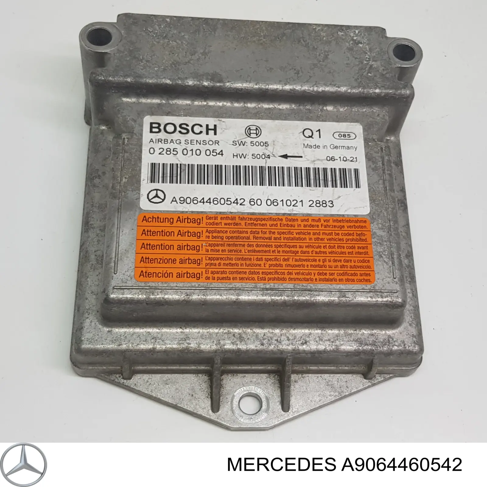 Модуль-процесор керування подушки безпеки Mercedes A9064460542 ціна, від 10.14 USD