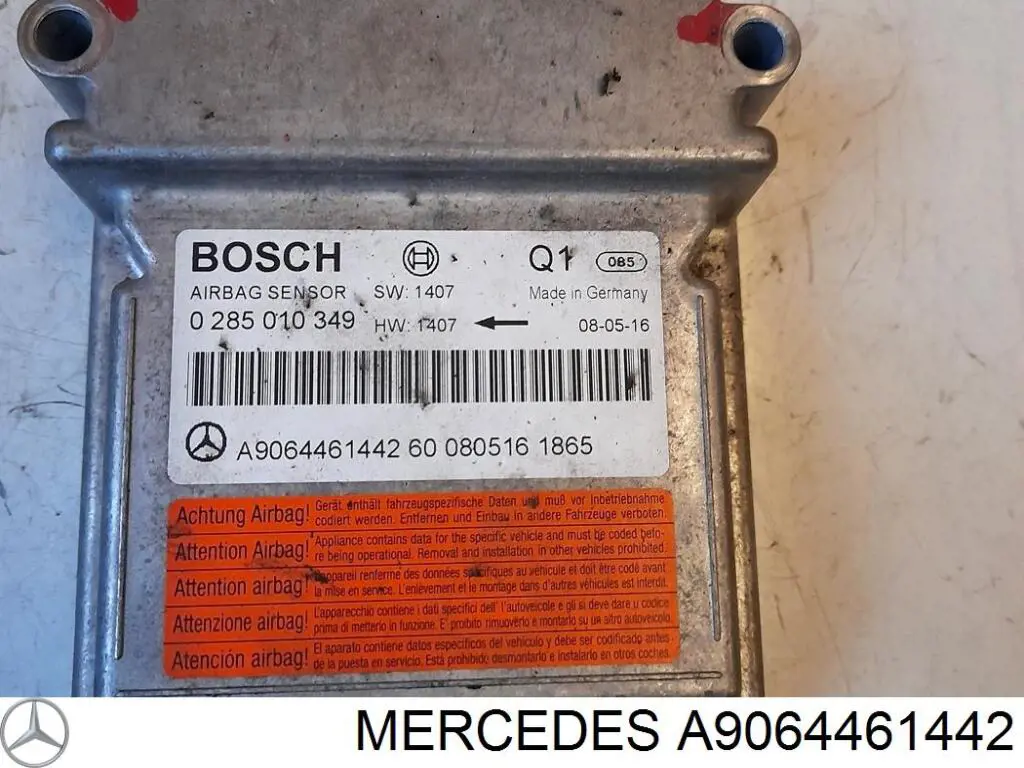 Модуль-процесор керування подушки безпеки Mercedes A9064461442 ціна, від 10.13 USD