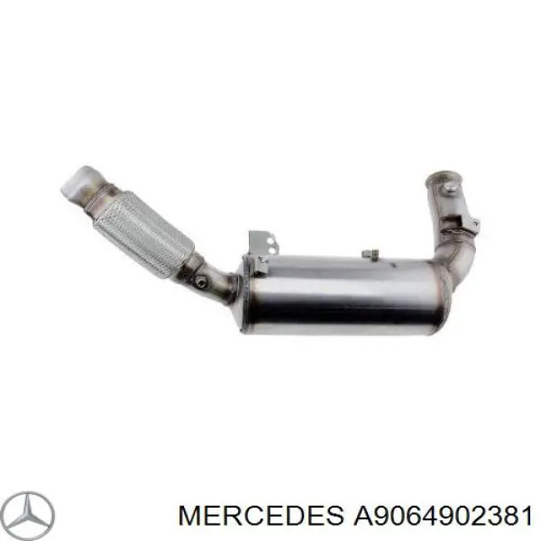 A9064902381 Mercedes Каталітичний нейтралізатор відпрацьованих газів
