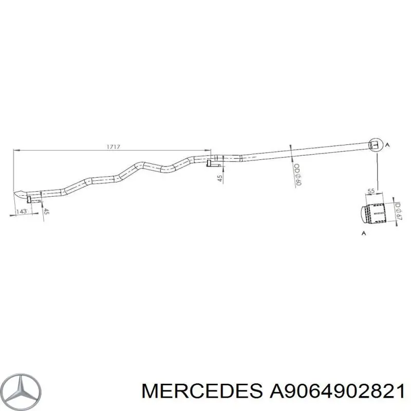 Вихлопна труба Bosal 950129 ціна, від 188.99 USD