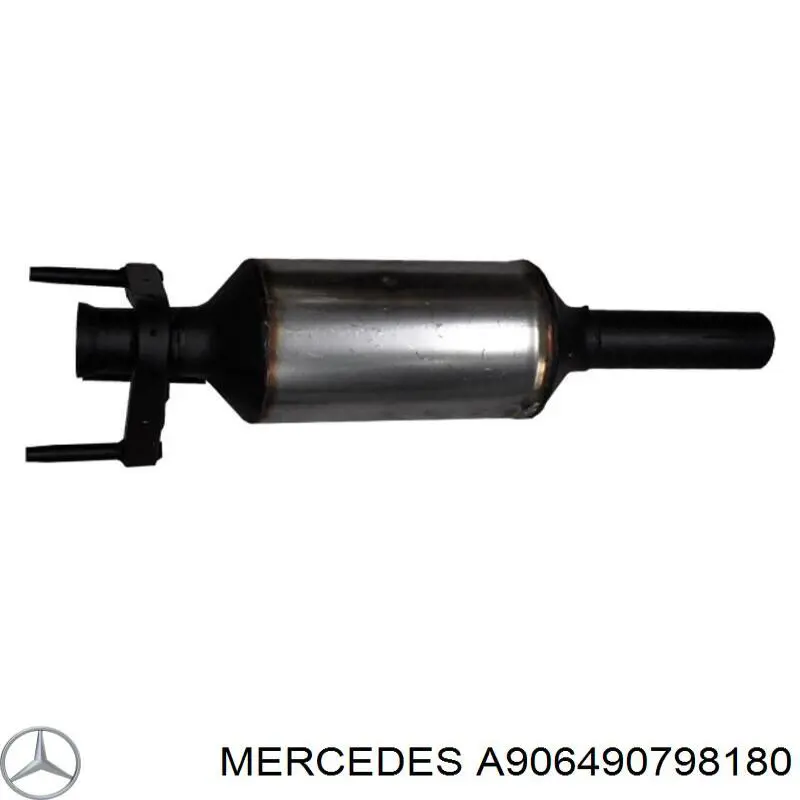 Фільтр ДПФ на Mercedes Sprinter II 3,5-t 906