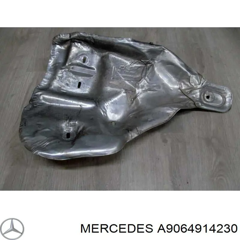 A9064914230 Mercedes Захист (тепловий екран) вихлопної системи