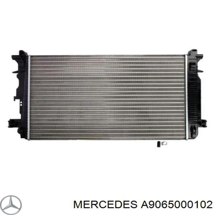 Радіатор основний Mercedes A9065000102 ціна, від 93.36 USD