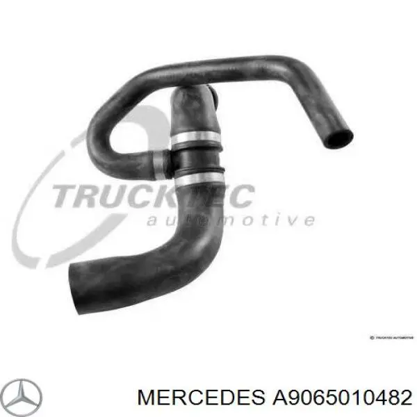 Купити A9065010482 Mercedes Шланг/патрубок радіатора охолодження, нижній