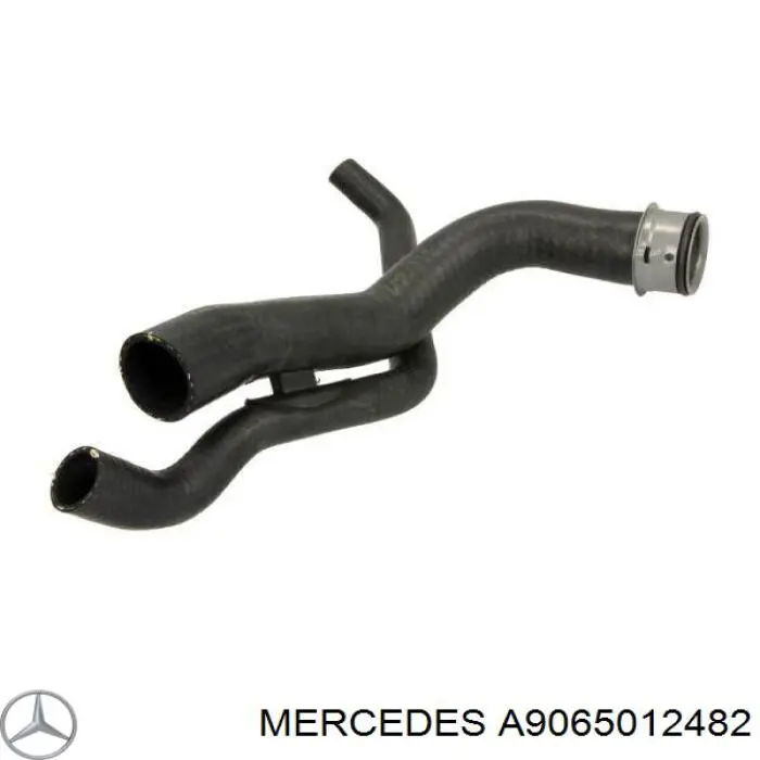 Шланг/патрубок радіатора охолодження, нижній Mercedes A9065012482 ціна, від 29.13 USD