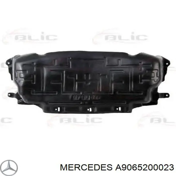 9065200023 Mercedes захист двигуна передній
