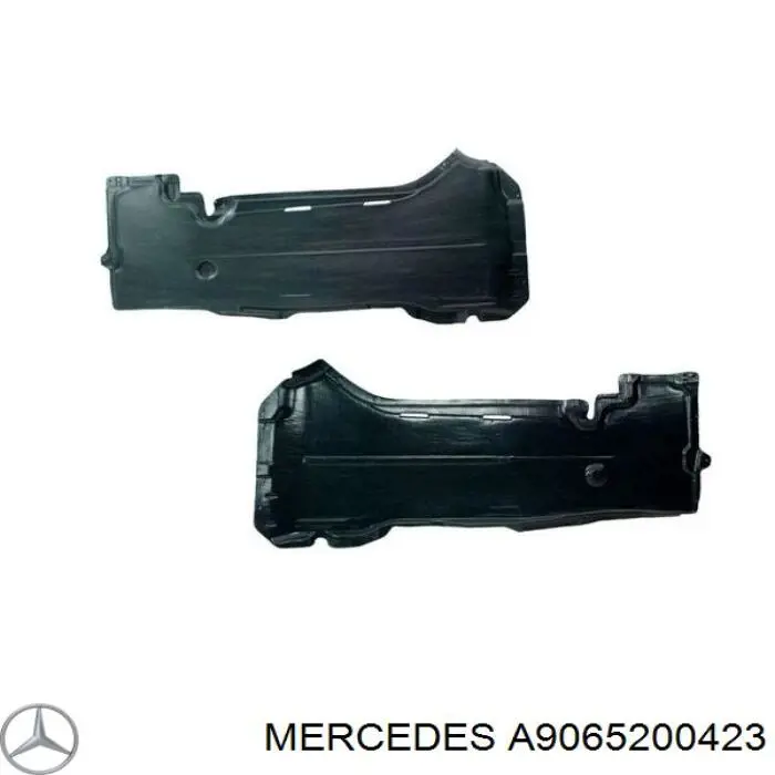 A9065200423 Mercedes захист днища, середня частина
