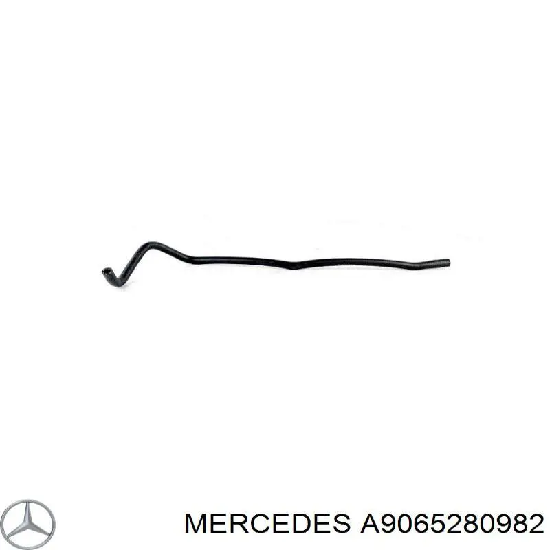 A9065280982 Mercedes патрубок повітряний