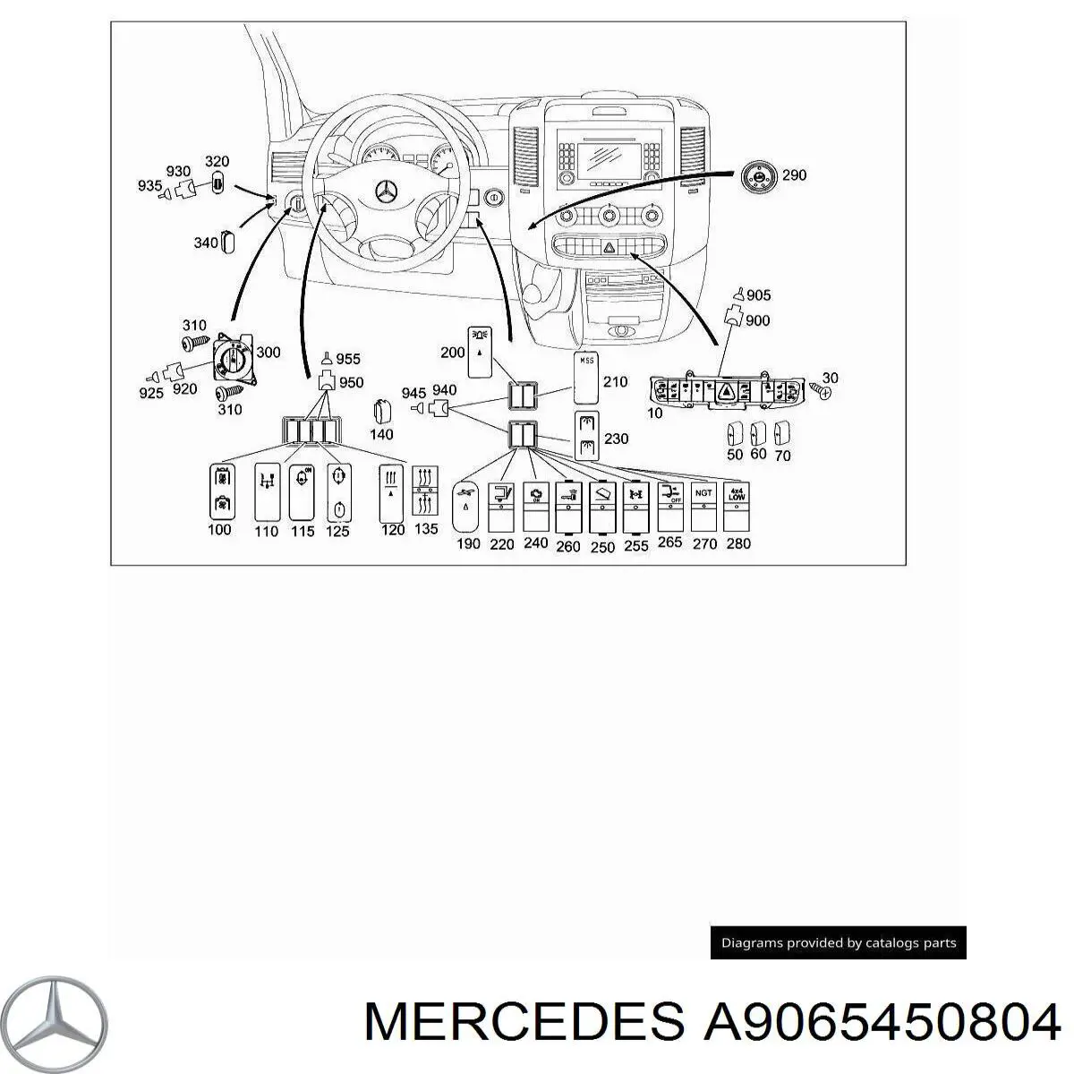 A9065450804 Mercedes 