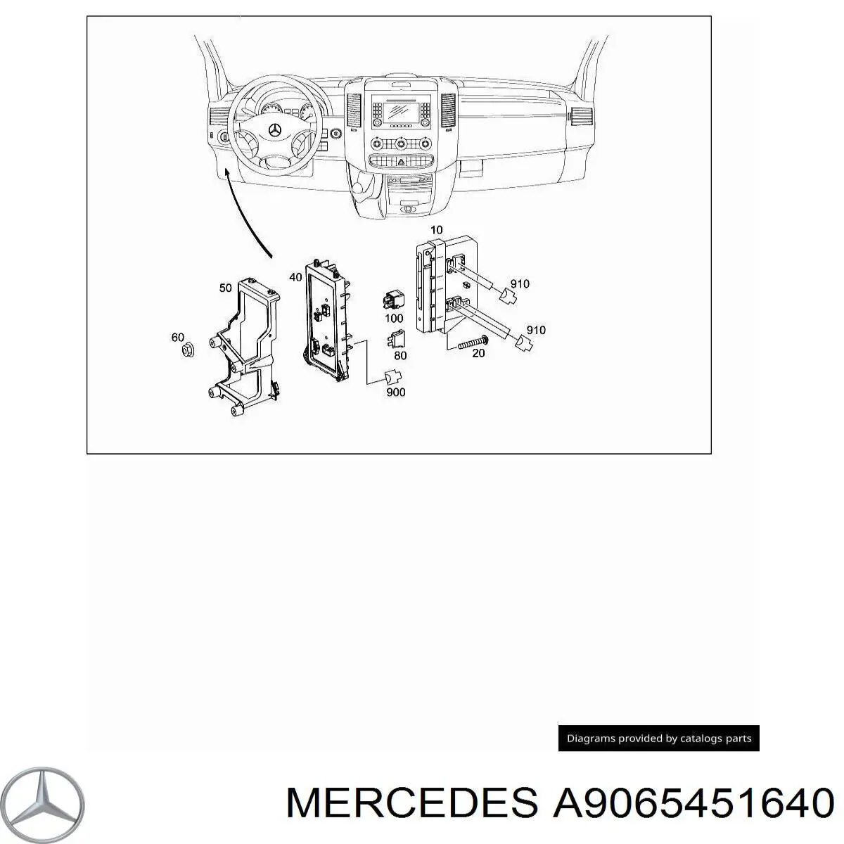  Mercedes A9065451640 ціна, від 5.07 USD