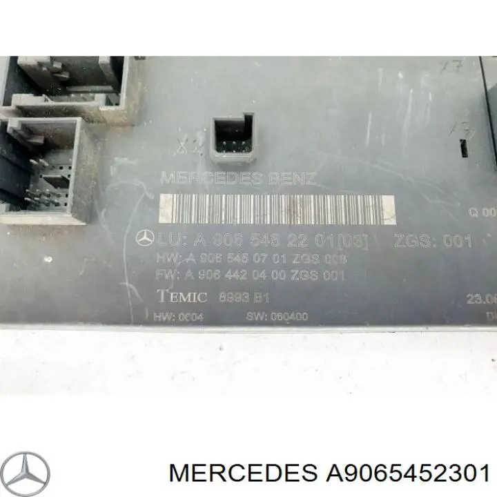 Блок керування сигналами SAM Mercedes A9065452701 ціна, від 63.34 USD