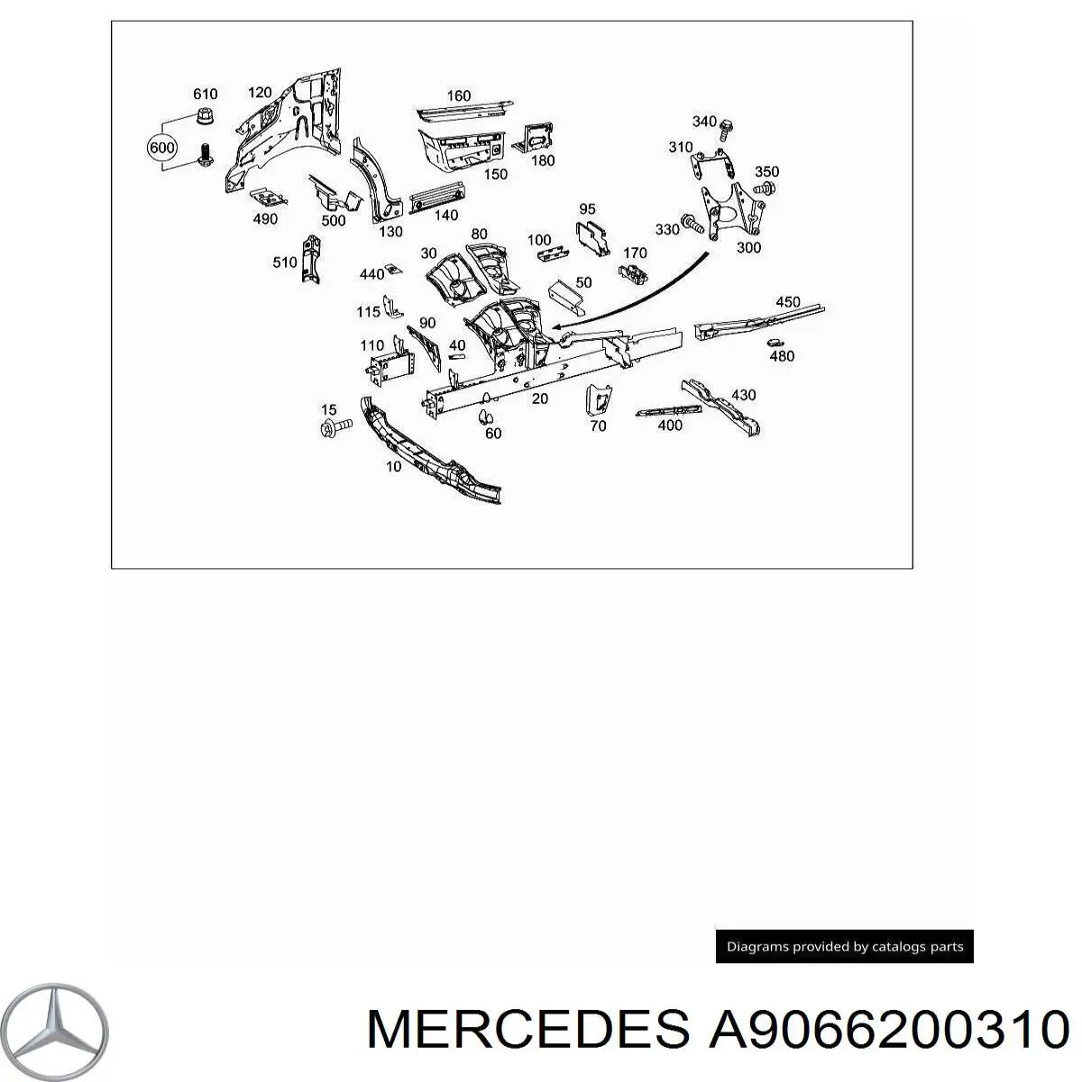 A9066200310 Mercedes 