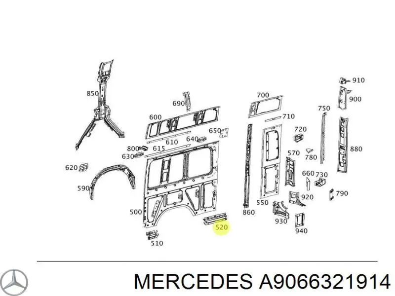  A9066321914 Mercedes