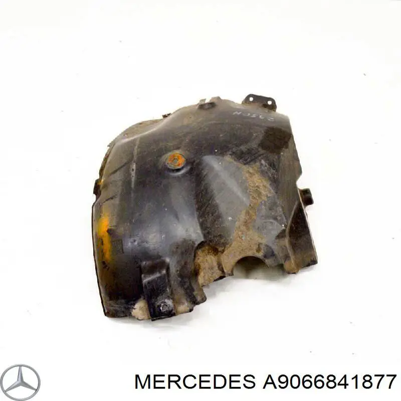 Підкрилок переднього крила, правий задній Mercedes A9066841877 ціна, від 14.27 USD