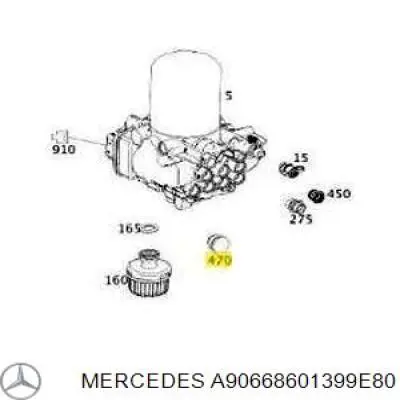 Mercedes A90668601399E80 ціна, від 2.62 USD