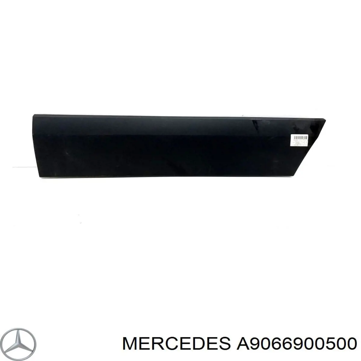 Молдинг передньої правої двері, нижній Mercedes A9066900500 ціна, від 14.66 USD