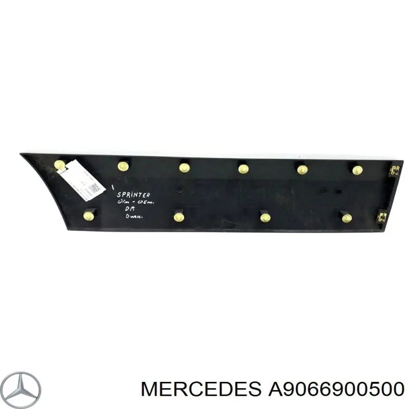 Купити A9066900500 Mercedes Молдинг передньої правої двері, нижній