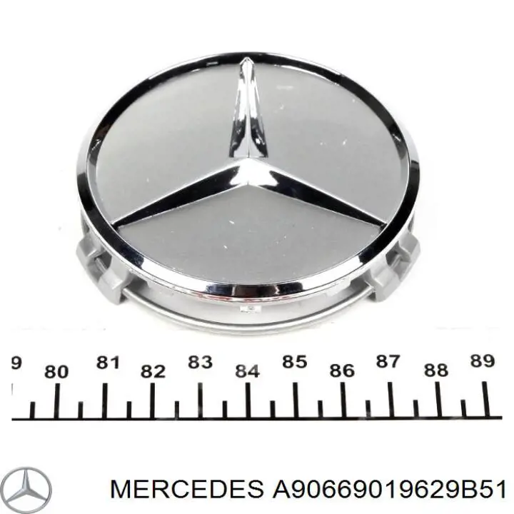 Накладка заднього лівого крила Mercedes A90669019629B51 ціна, від 19.00 USD