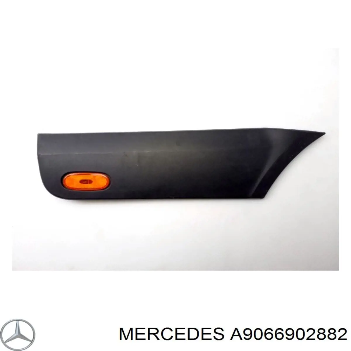 Молдинг заднього правого крила Mercedes A9066902882 ціна, від 11.25 USD