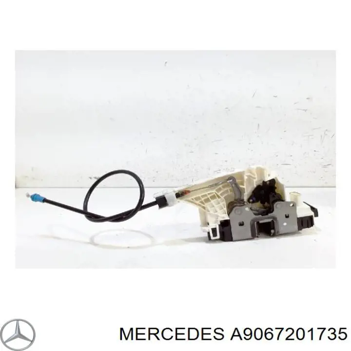 A9067201735 Mercedes Замок двері правої передньої