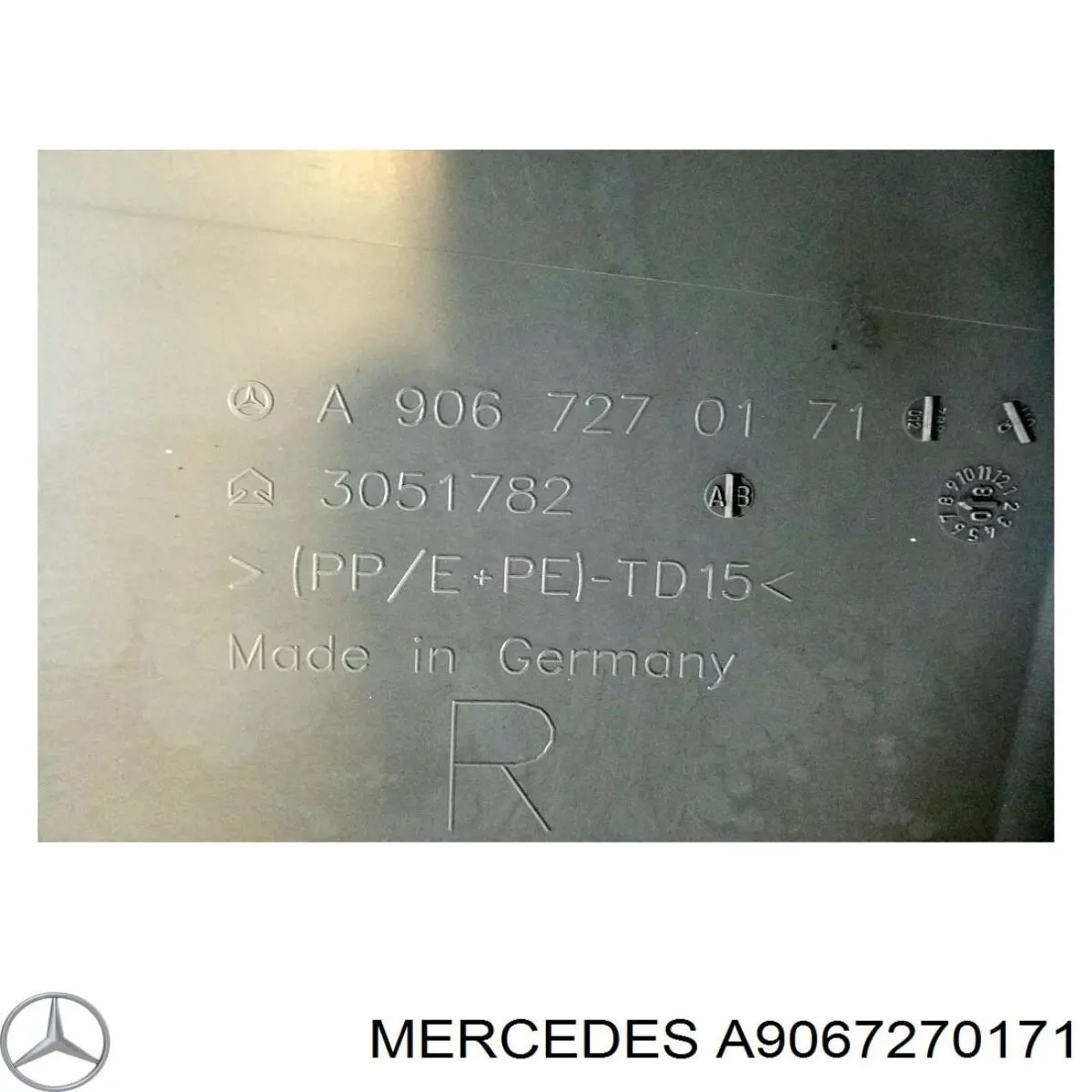 Обшивка салону Mercedes A9067270171 ціна, від 12.74 USD