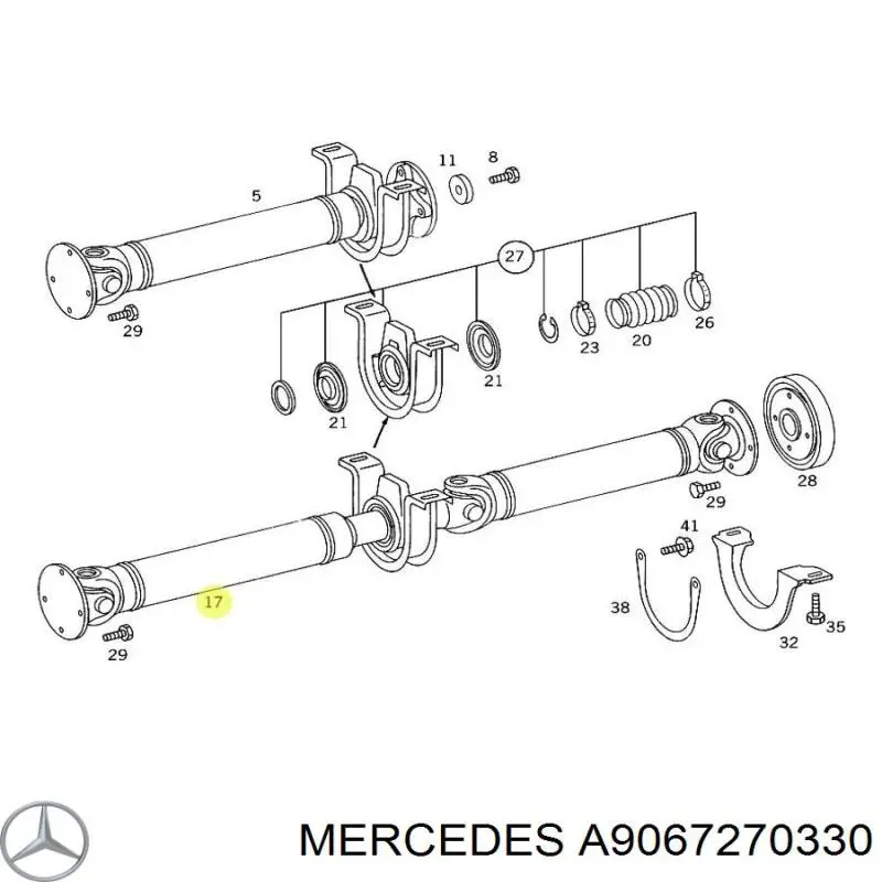 Купити A9067270330 Mercedes 