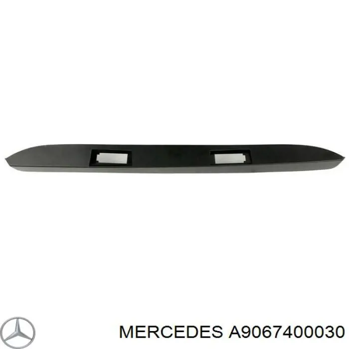 A9067400030 Mercedes корпус ліхтаря підсвітки номерного знака