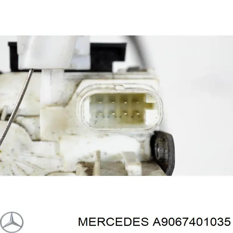 Купити A9067401035 Mercedes Замок задньої правої двостулкової двері