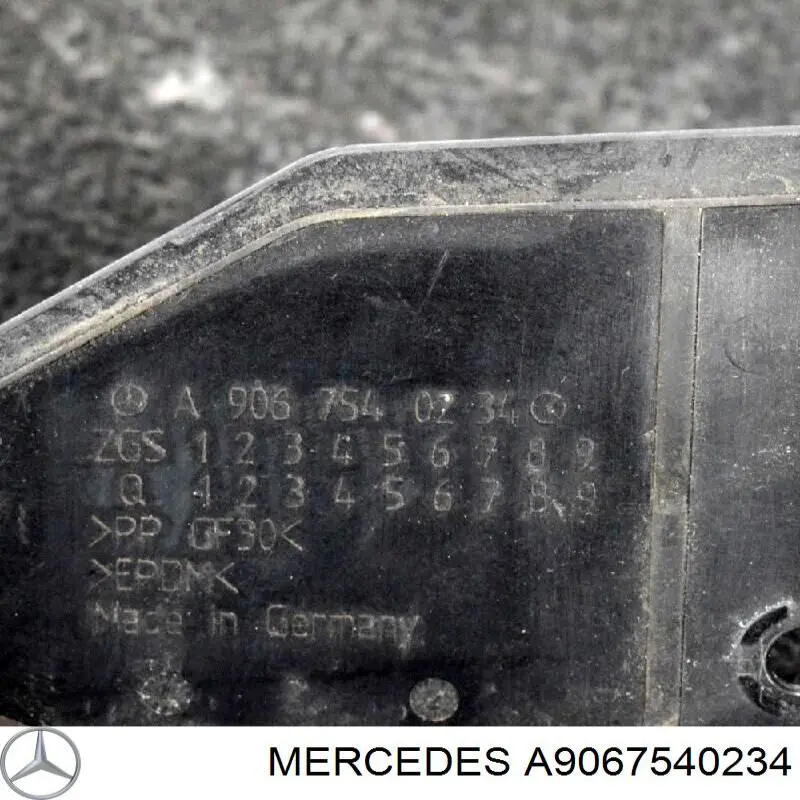 A9067540234 Mercedes захист паливозаливної горловини