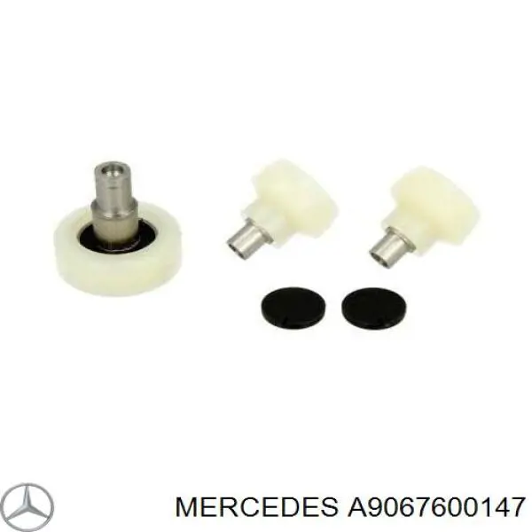 Купити A9067600147 Mercedes Ролик двері бічної/зсувної, правий верхній