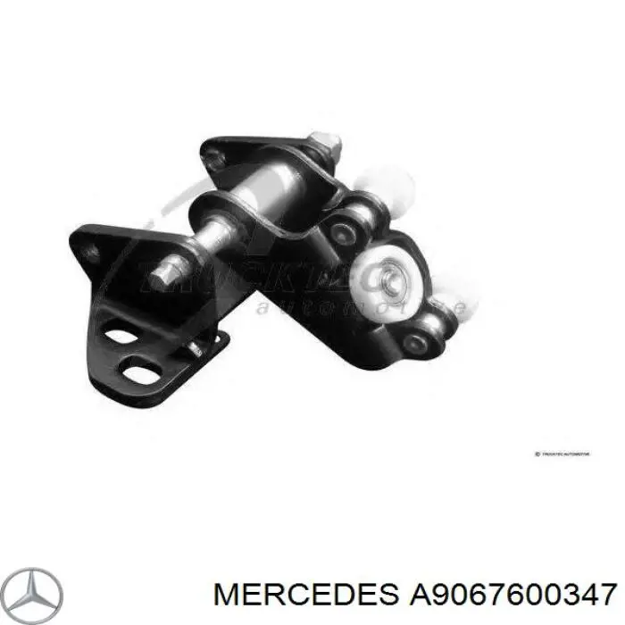 Ролик двері бічної/зсувної, правий центральний Mercedes A9067600347 ціна, від 29.45 USD