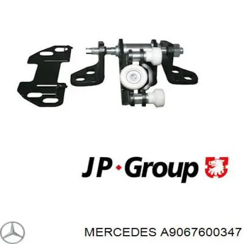 Купити A9067600347 Mercedes Ролик двері бічної/зсувної, правий центральний