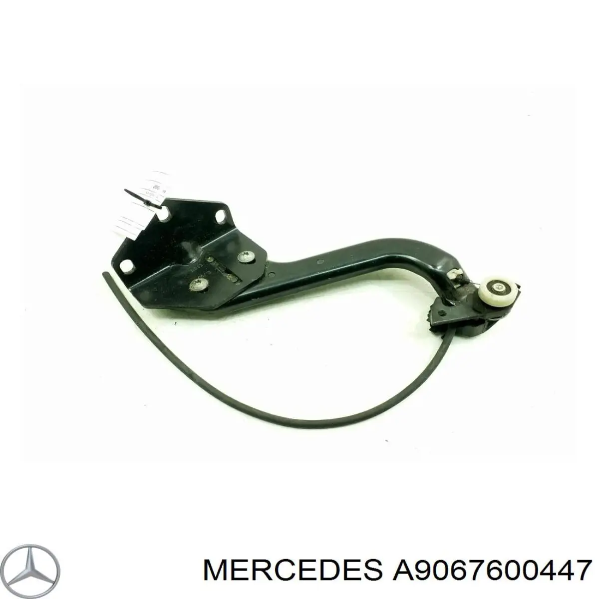 Ролик двері бічної/зсувної, лівий нижній Mercedes A9067600447 ціна, від 17.74 USD