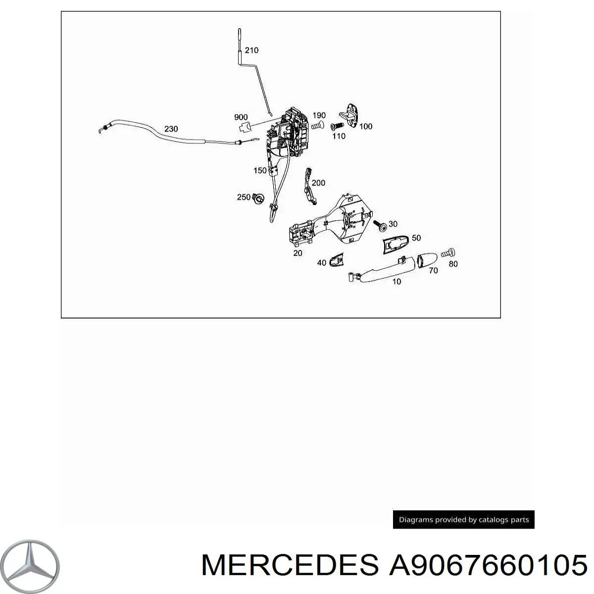  Mercedes A9067660105 ціна, від 2.53 USD