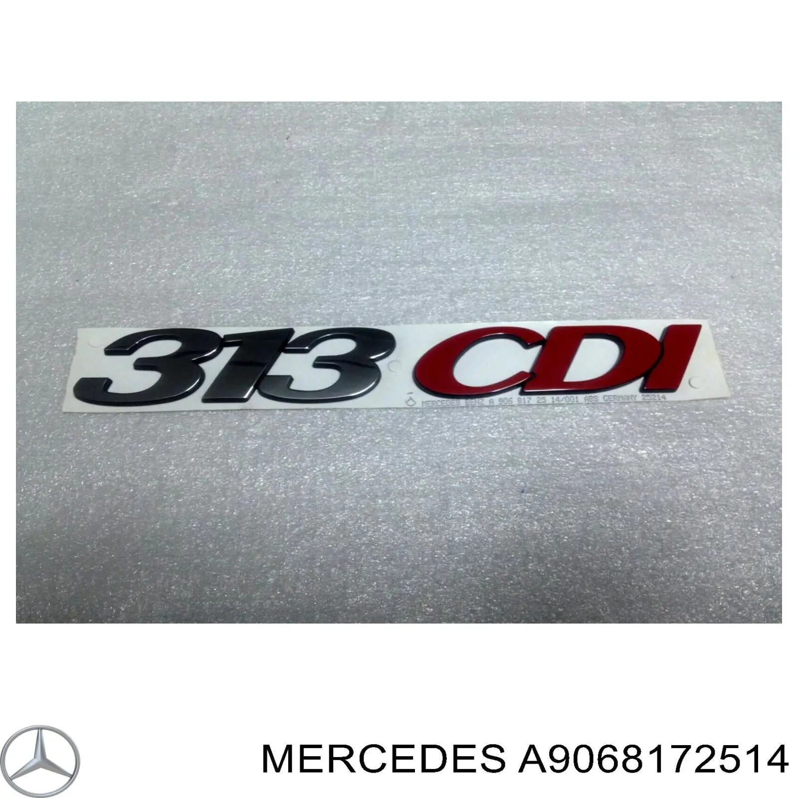 Емблема на кришку багажника, фірм.значок Mercedes A9068172514 ціна, від 72.31 USD